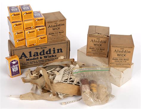 ALADDIN KEROSENE LAMP WICKS, UNCOUNTED LOT sold at auction on 18th ...