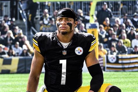 John Glover Kabar: Justin Fields Steelers Uniform