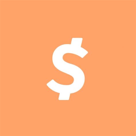 Orange CashApp Icon | Money Icons