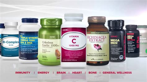 GNC Vitamins- For All Your Nutritional Needs - YouTube