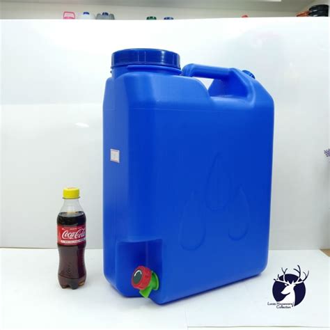 SLIM WATER CONTAINER WITH FAUCET 5 GALLON WATER DISPENSER WATER GALLONS ...