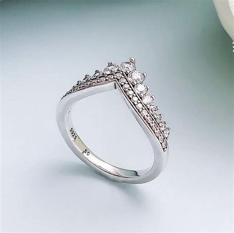 Princess Crown Ring Princess Ring Sterling Silver Princess - Etsy