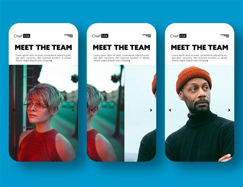 Meet the Team - Concept on Behance