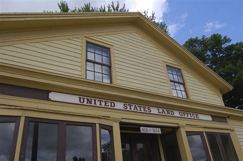 Michigan Roadside Attractions: White Pigeon Land Office - Travel the Mitten