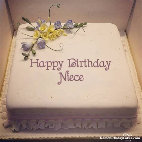 Happy Birthday Niece Cakes, Cards, Wishes