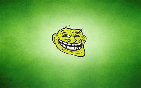 trollface, art, green Wallpaper, HD Vector 4K Wallpapers, Images and ...