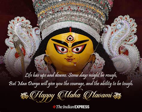 Happy Durga Navami 2020: Maha Navami Wishes Images, Wallpapers, Quotes, Status, Messages, GIF ...