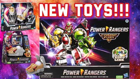 New Power Rangers Cosmic Fury Megazord & Toys Coming Soon! - YouTube