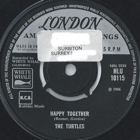 The Turtles – Happy Together (1966, Vinyl) - Discogs