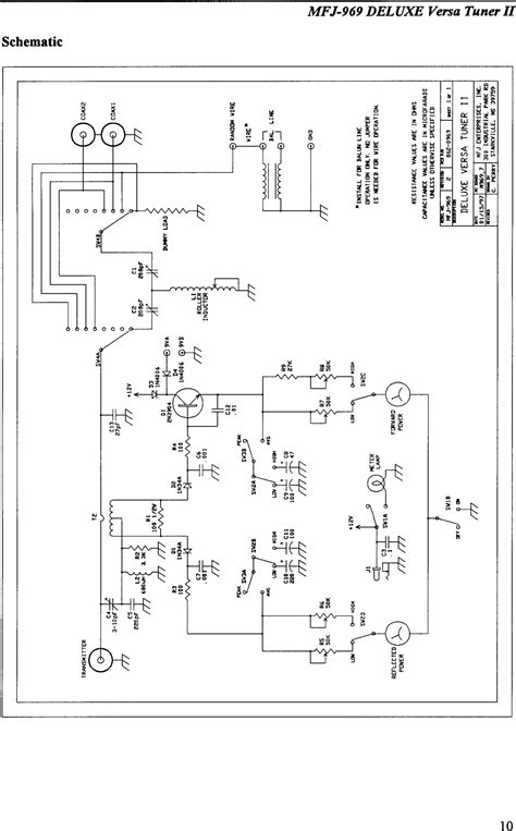 MFJ 969 Deluxe Versa Tuner II Antenna Manual