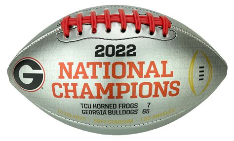 Georgia Bulldogs 2022 National Champions Football | Team Issue - Big Game USA