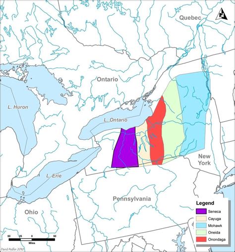 Iroquois Indian Territory Map