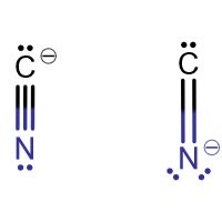 Cyanide's Lewis structure - electronegativity or octet rule ...