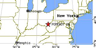 Pomeroy, Ohio (OH) ~ population data, races, housing & economy