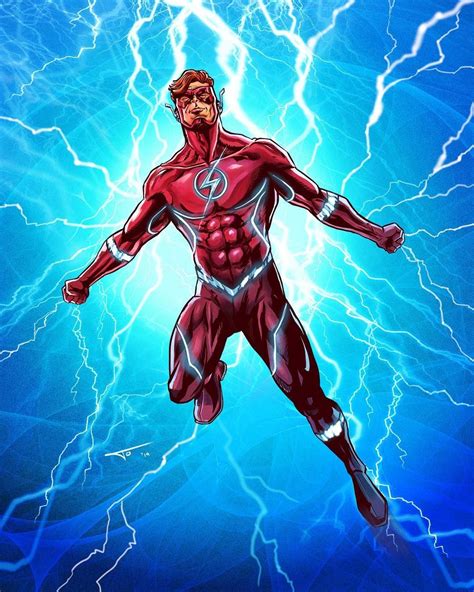 Wally West: The Once & Future Flash by Jose Molestina | Flash dc comics, Flash comics, Wally west