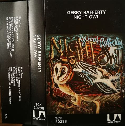 Gerry Rafferty - Night Owl (1979, Cassette) | Discogs