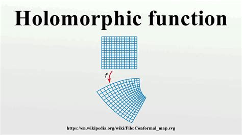 Holomorphic function - YouTube