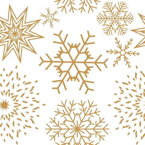 Abstract Christmas and New Year Seamless snowflakes background. Vector ...