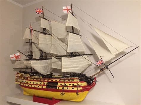How the model "HMS Victory (Admiral Nelson's ship)" was built. - pikabu.monster