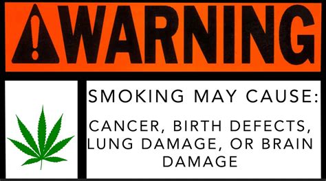 Why does Cannabis sold in California Contain a Cancer Warning Label?