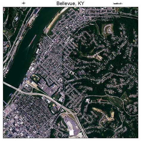 Aerial Photography Map of Bellevue, KY Kentucky