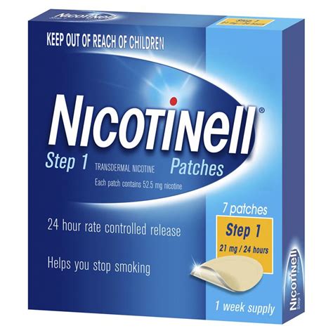 Nicotine Transdermal Patch Instructions