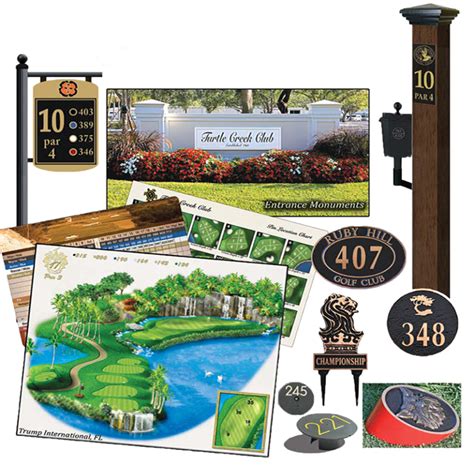 Golf Course Signs | Golf Sign and Design