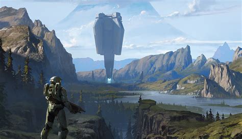 Halo Infinite concept art treasure trove released ahead of beta launch ...