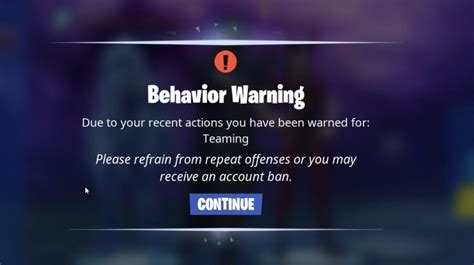 Epic Games are providing Free Fortnite V-Bucks for false teaming ban warnings - Fortnite Insider