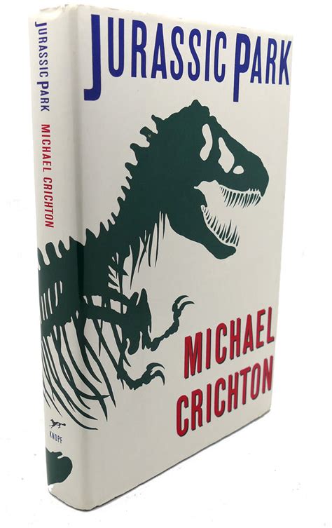 JURASSIC PARK by Michael Crichton - Hardcover - Book Club Edition - 1990 - from Rare Book Cellar ...