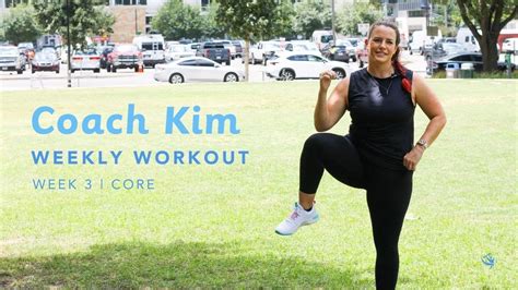 STANDING CORE WORKOUT (Coach Kim) - YouTube