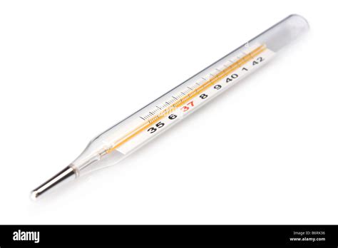 Traditional thermometer to measure body temperature Stock Photo - Alamy