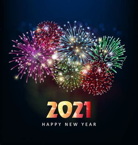 Premium Vector | Happy new year 2021, greetings.