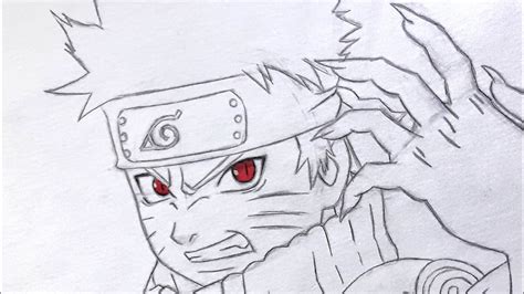 Como Dibujar A Naruto Uzumaki Youtube