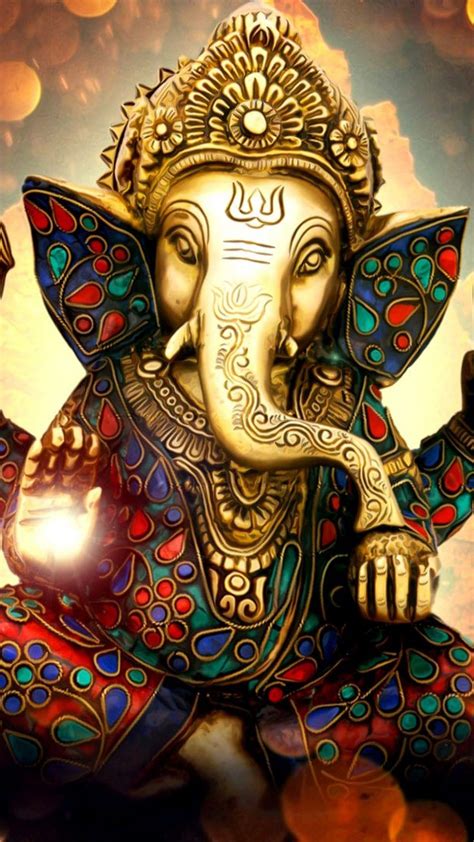 Lord Ganesha Ganapati Statue Idol 4K Ultra HD Mobile Wallpaper