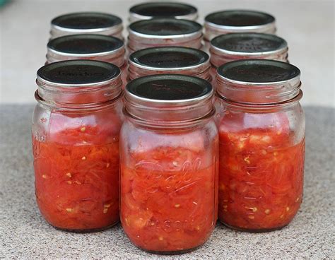 Canning Tomatoes - Canned Whole Peeled Tomatoes Recipe - Prepper World