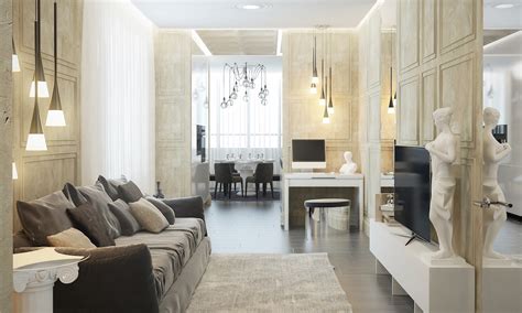 Contemporary Apartment Design with Classical Features - Décoration de ...