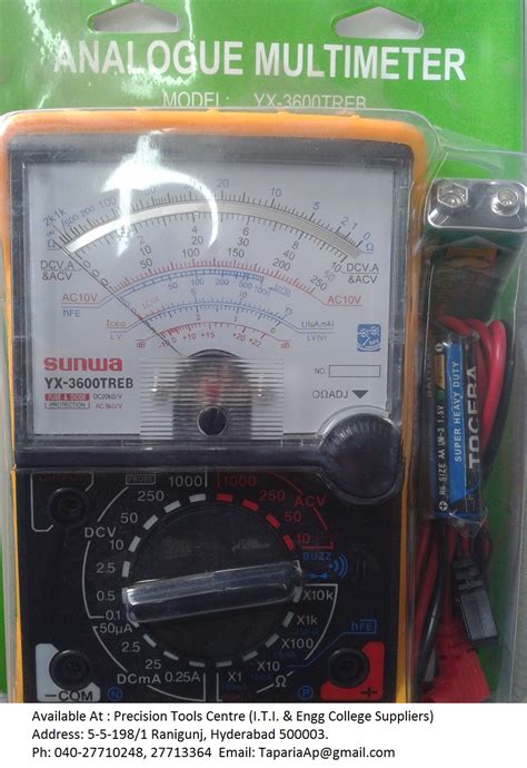 Multimeter: Analog Multimeter Electricity Doctor Clamp Meter Tong Tester