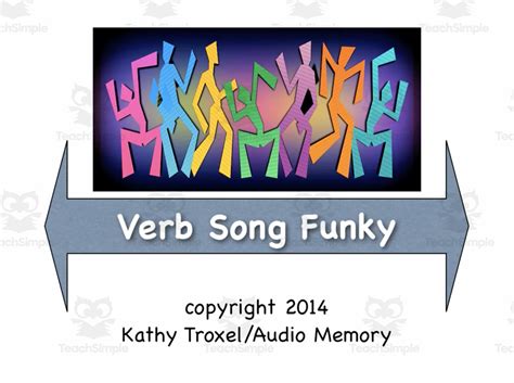 Verb Song Packet by Teach Simple