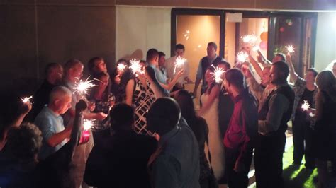 Grand exit with sparklers! | Concert, Sparklers, Grands