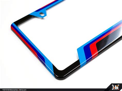 BMW License Plate Frame (N. America) - Racing Livery No.16 - Motorspor – UroTuning