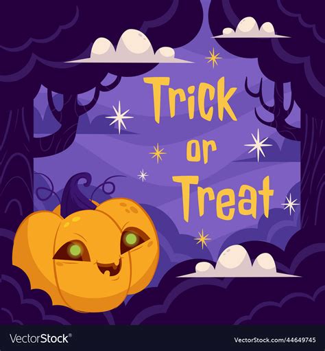 Gradient halloween instagram posts collection Vector Image