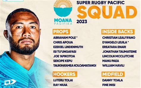 It's a Miracle: Samoan loose forward picked by Moana Pasifika | RNZ News