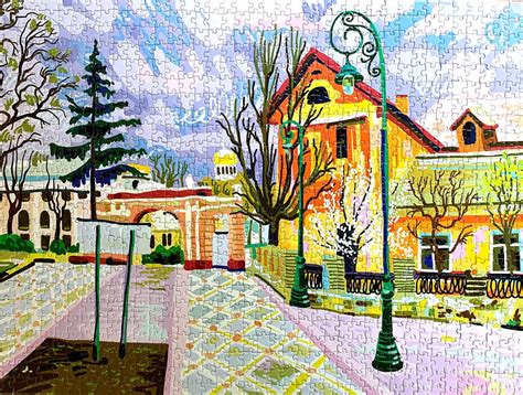 Jigsaw Puzzle for adults ARTY AVENUE - 1000 pieces | Contemporary illustration, Original art ...