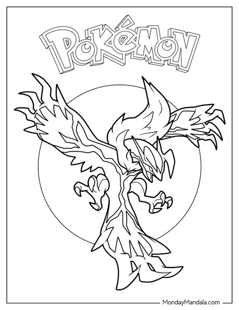 26 Legendary Pokemon Coloring Pages (Free PDF Printables)