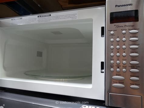 Panasonic 1.6 cu ft Stainless Steel Inverter Microwave Oven