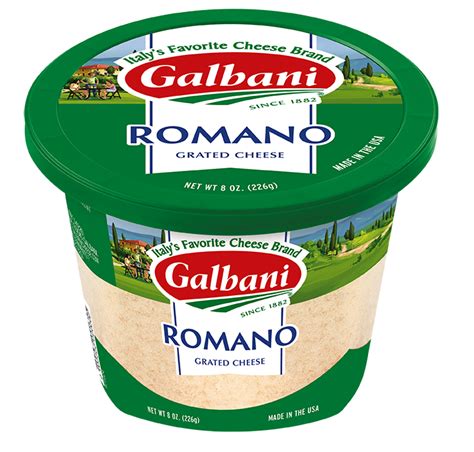 Grated Romano | Galbani Cheese | Authentic Italian Cheese