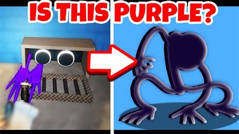 Is THIS PURPLE from ROBLOX RAINBOW FRIENDS?! - YouTube