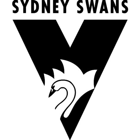 Sydney Swans logo vector SVG, PNG download free