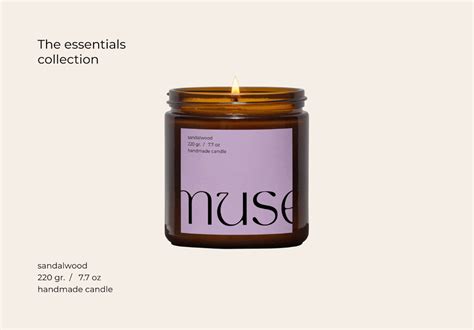 Branding Muse Candles on Behance